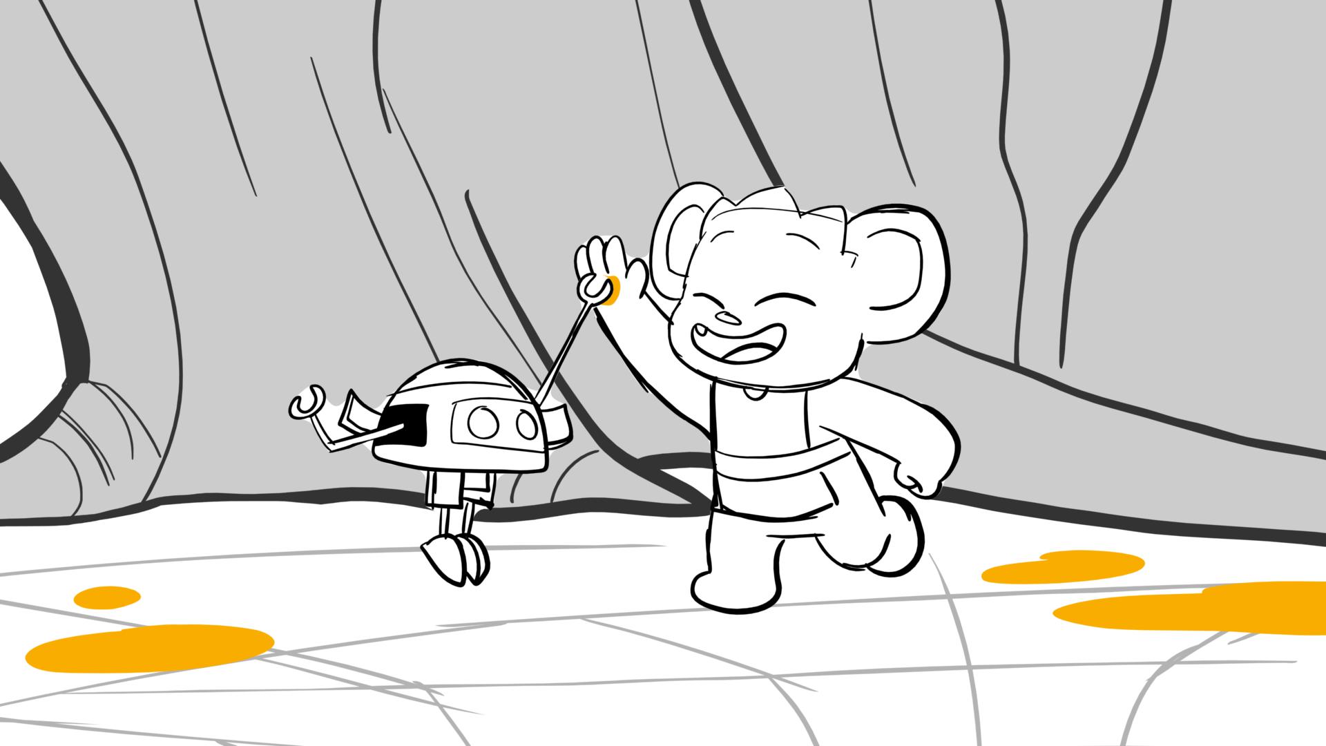 Fun with Nubs — Ep. 112, lámina 180, storyboard by Melissa Ballesteros